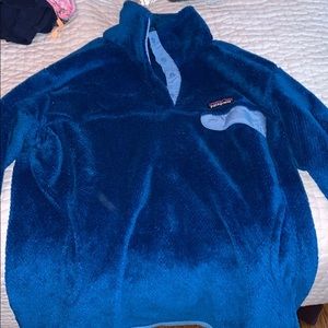 Patagonia royal blue fleece